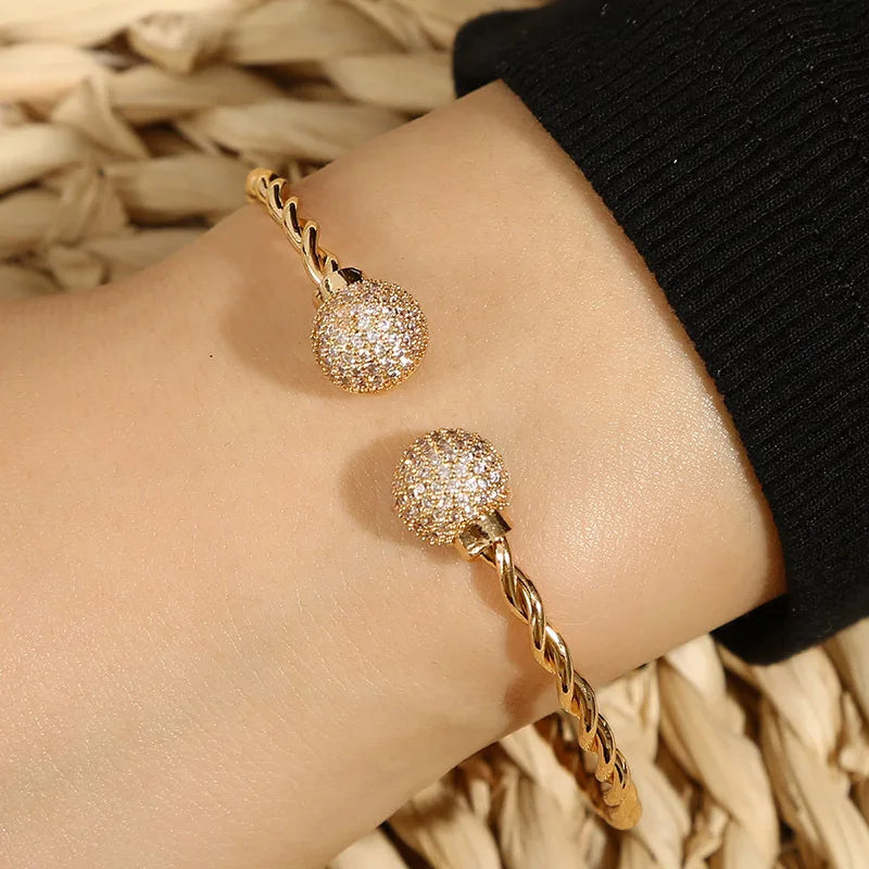 Sculptural Statement Cuff