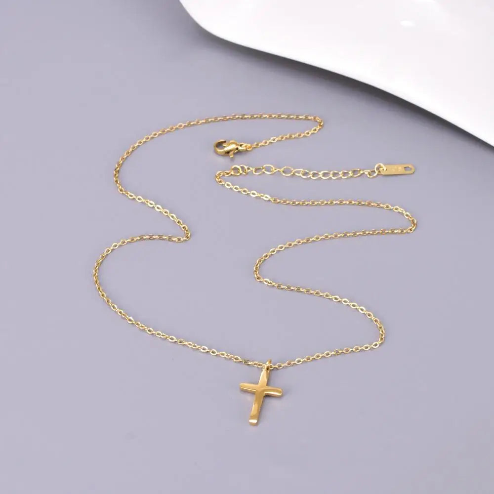 Essential Waterproof Cross Necklace