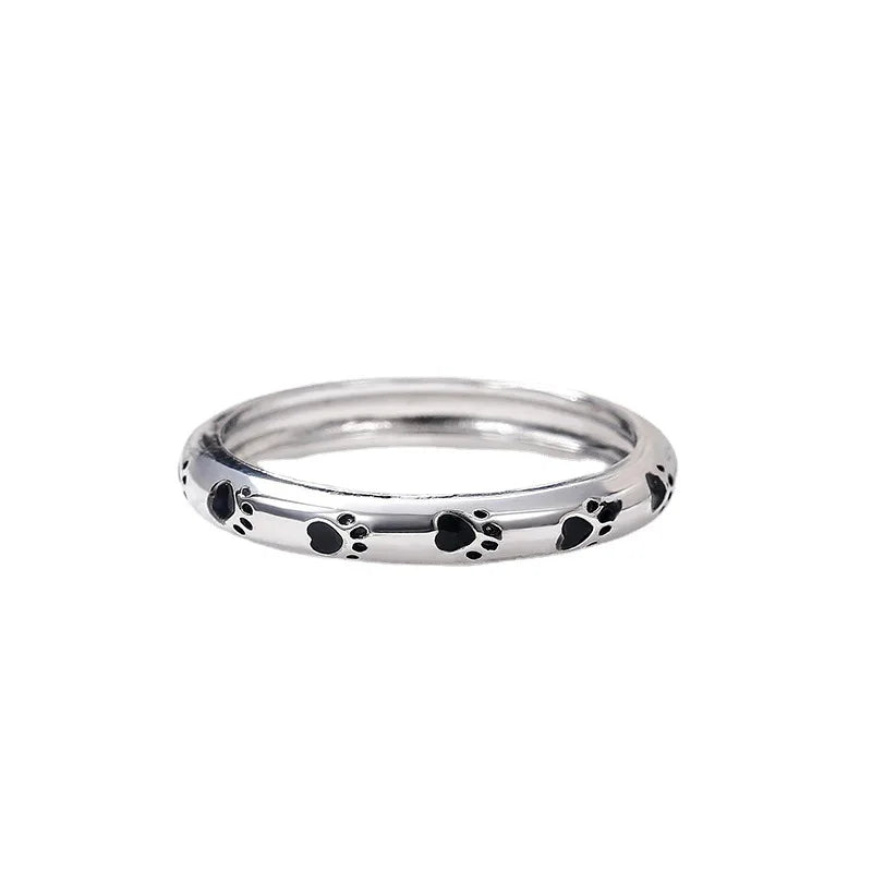 Petite Paw Print Ring