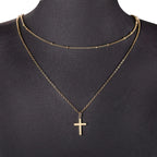 Essential Waterproof Cross Necklace