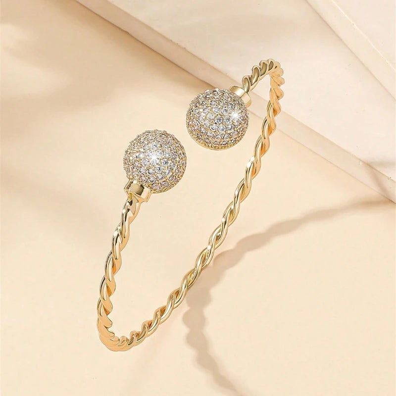 Sculptural Statement Cuff