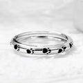 Petite Paw Print Ring