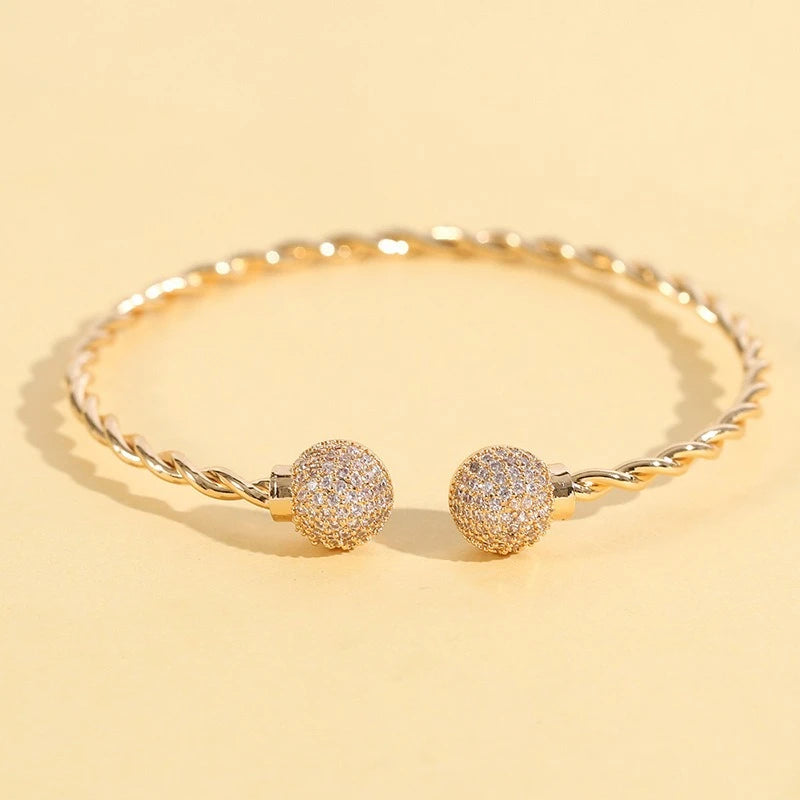Sculptural Statement Cuff