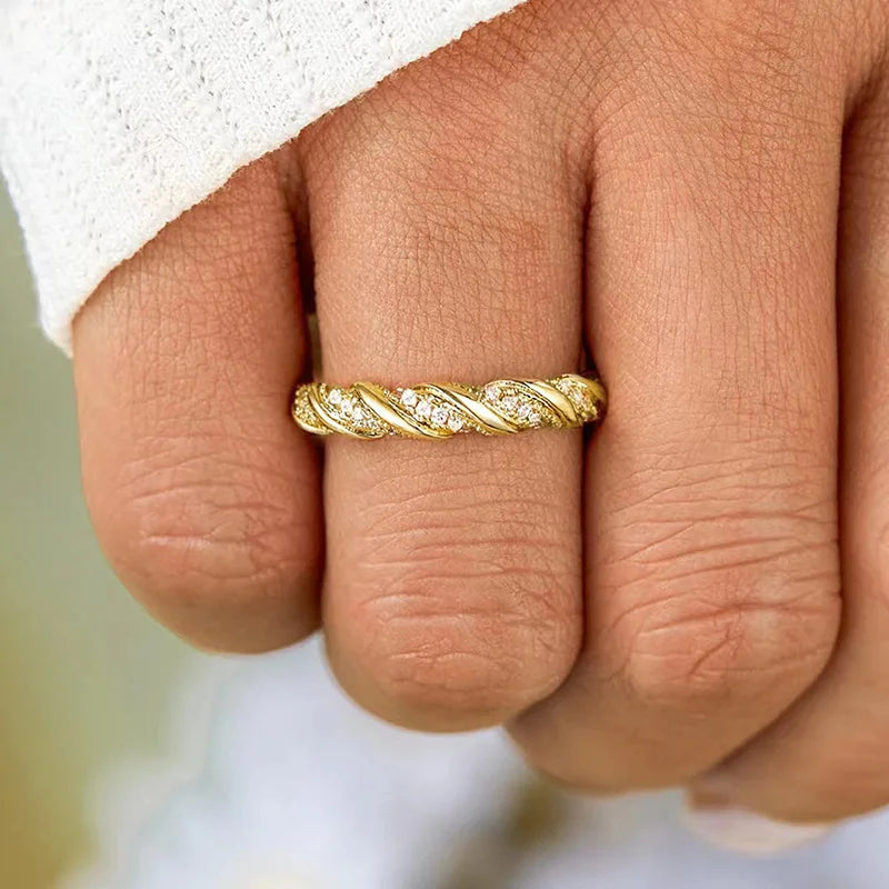 The Pavé Eternity Ring