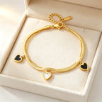 Layered Snake Chain Bracelet