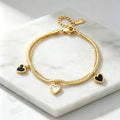 Layered Snake Chain Bracelet