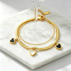 Layered Snake Chain Bracelet
