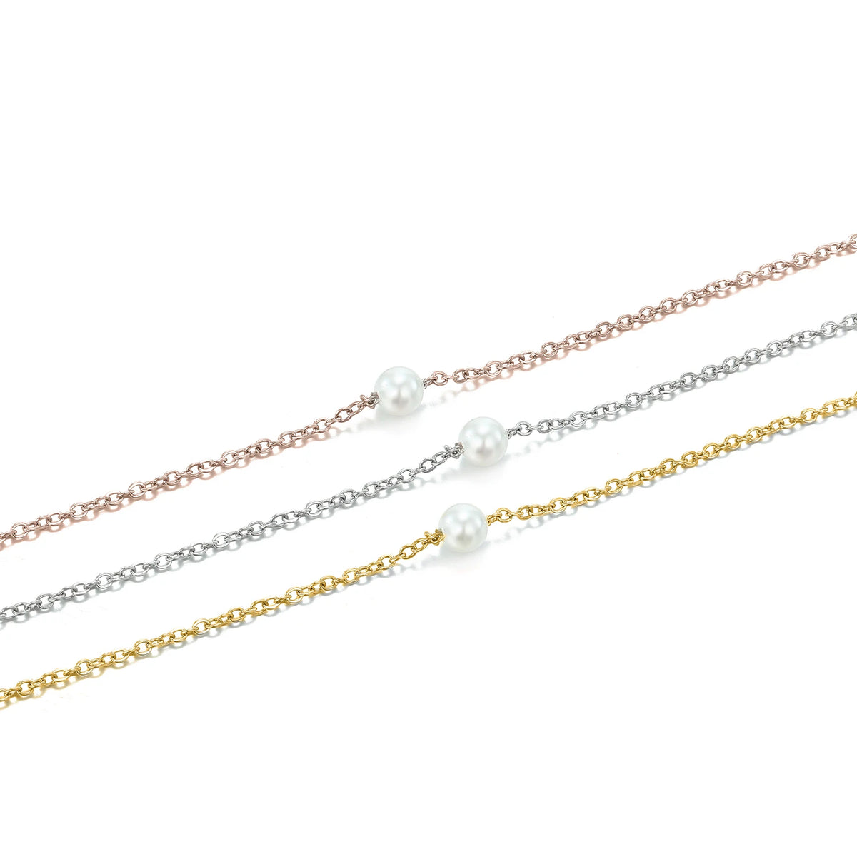 Lustrous Pearl Drop Necklace
