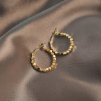 The Geometric Beaded Hoops